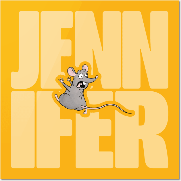Jennifer | Running Scared | Name Wall Art by sitcomdnd